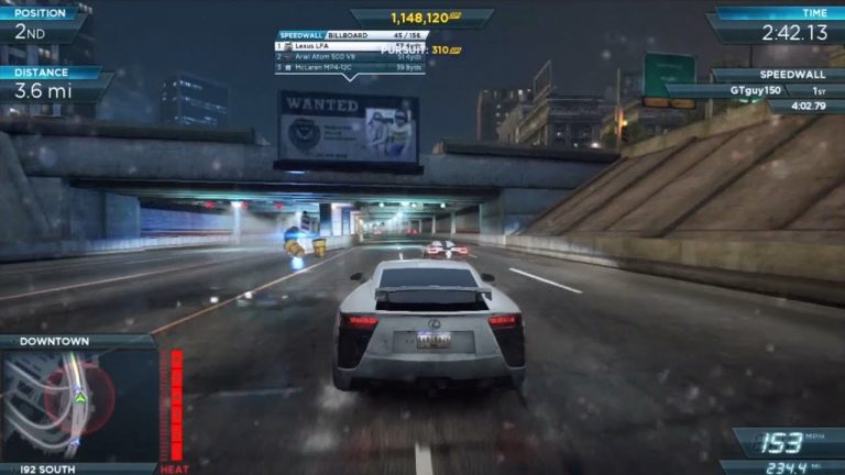 NEED FOR SPEED MOST WANTED LITE (600MB INSTALADO) PARA QUALQUER ANDROID – DOWNLOAD APK+OBB