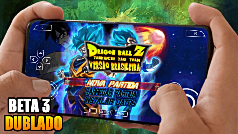 NOVO DRAGON BALL Z TENKAICHI TAG TEAM DUBLADO PT/BR (BETA 3) ANDROID/PSP/PC