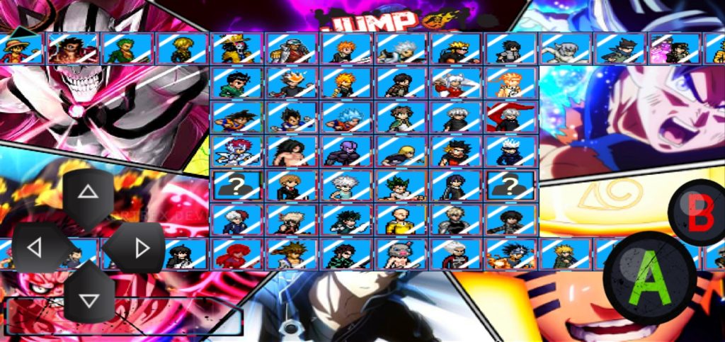 JUMP FORCE LITE 260 MB MUGEN ANDROID (CROSSOVER DE ANIMES