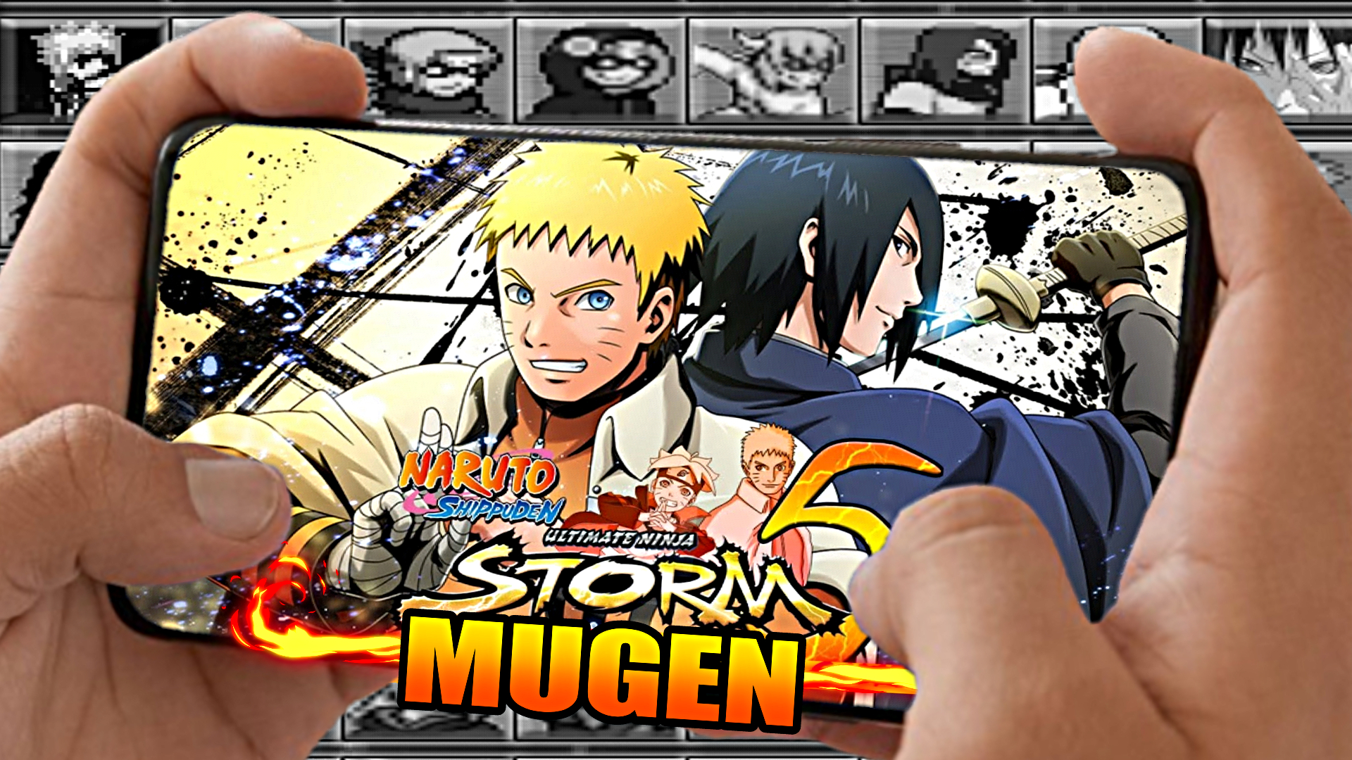 SAIU NOVO NARUTO STORM 4 MUGEN EM APK PARA CELULAR