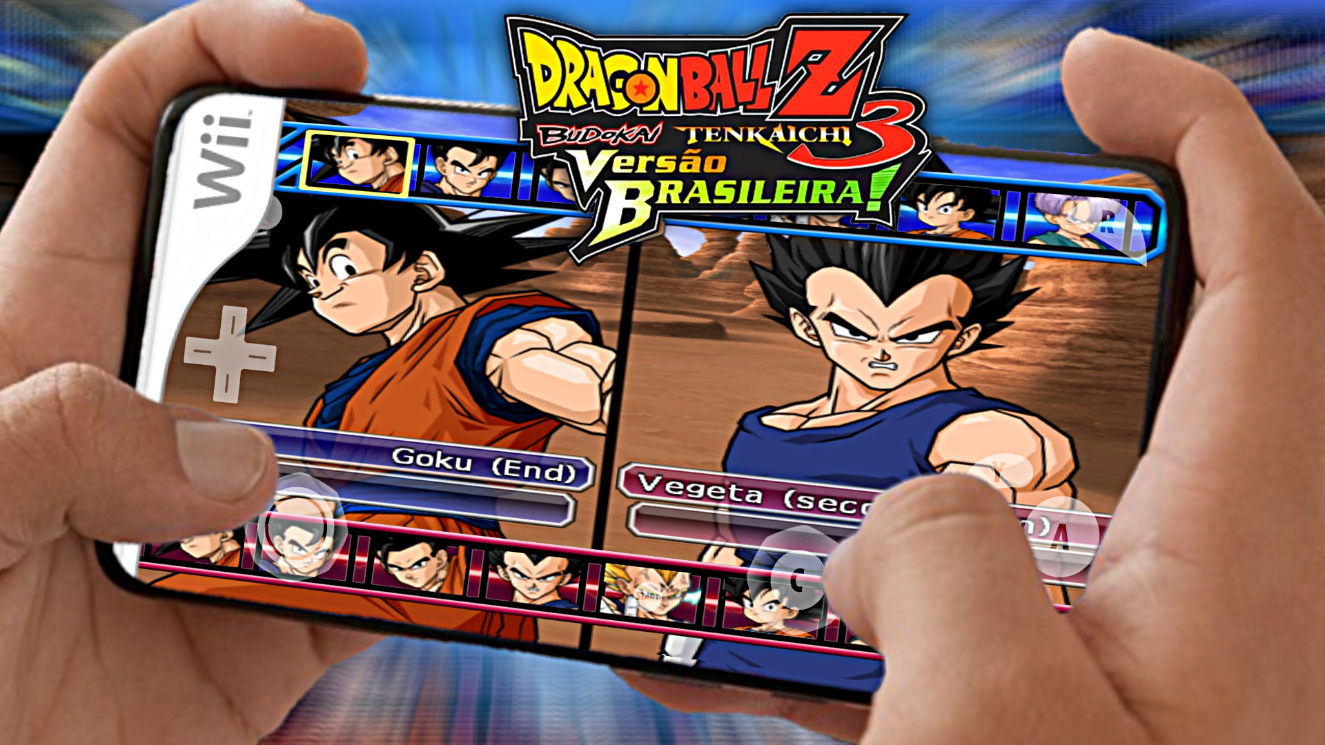 Dragon Ball Z Budokai Tenkaichi 3 DUBLADO no PS2 (VERSÃO BRASILEIRA) 