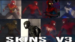 SPIDER MAN WEB OF SHADOWS MOD PPSSPP ANDROID (SKINS)