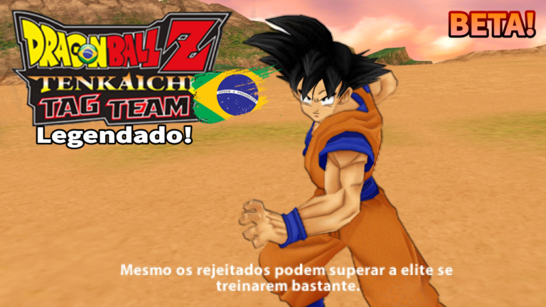 LEGENDADO EM PORTUGUÊS! Dragon Ball Z Tenkaichi Tag Team BETA
