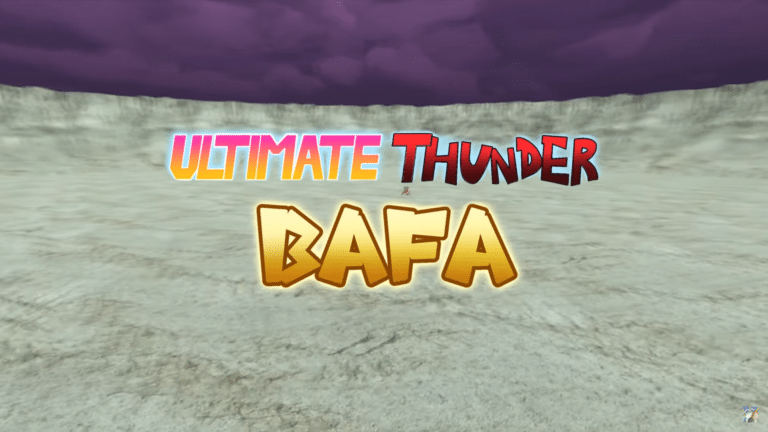 ULTIMATE THUNDER BAFA ALPHA 2.3 JOGO CROSSOVER PARA ANDROID