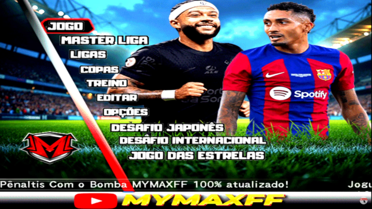 BOMBA PATCH 2025 ISO BRAILEIRÃO 100% ATUALIZADO EDITOR MYMAX  (PS2)