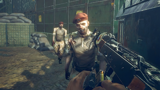 CHEGOU NOVO FPS COM ZOMBIES PARA ANDROID ZOMBIE HARBOR FPS