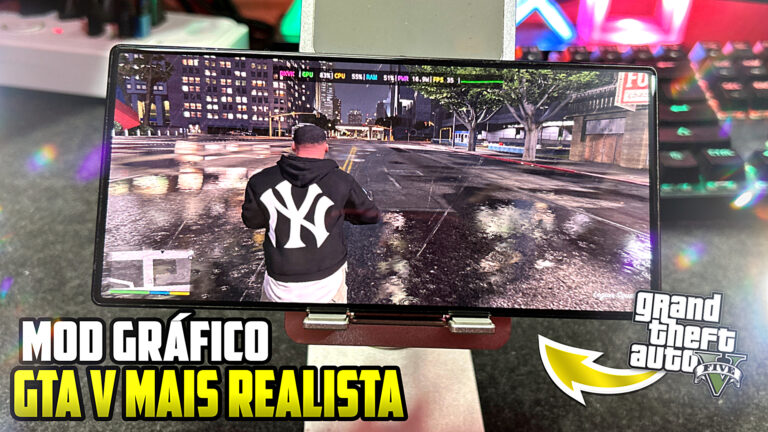 GTA V MOD GRÁFICO INCRÍVEL E REALISTA (MOD MENYOO) NO PC E CELULAR