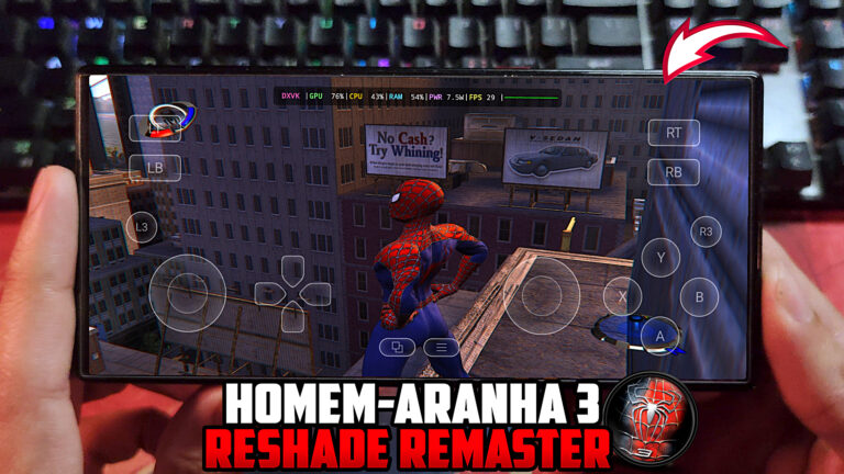 HOMEM-ARANHA 3 (PC) VERSÃO REMASTERIZADA COM RESHADE