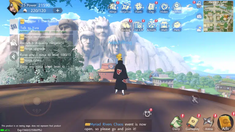 CHEGOU NARUTO KAGE 3D NA GOOGLE PLAY STORE PARA CELULARES