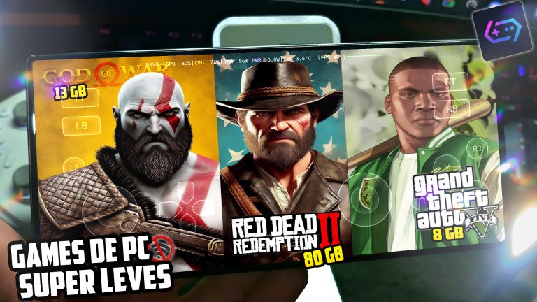 Versões Lite de GTA 5, God of War e Red Dead Redemption 2 para PC/Android