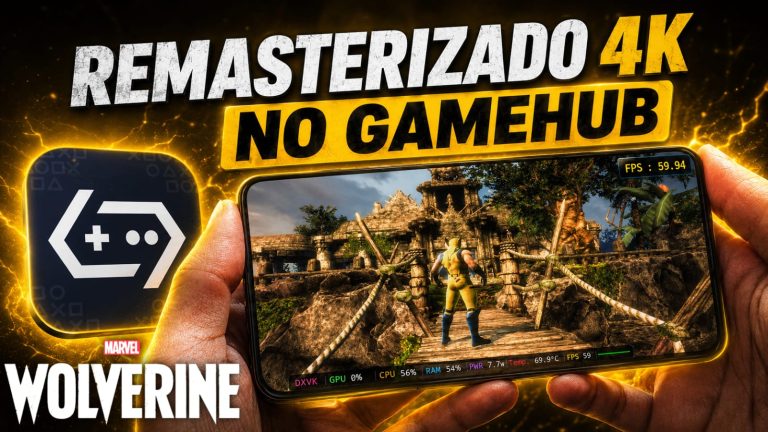 🔥 X-MEN ORIGINS WOLVERINE REMASTERIZADO NO CELULAR/PC! VISUAL INSPIRADO EM MARVEL’S WOLVERINE (GAMEHUB/WINLATOR)