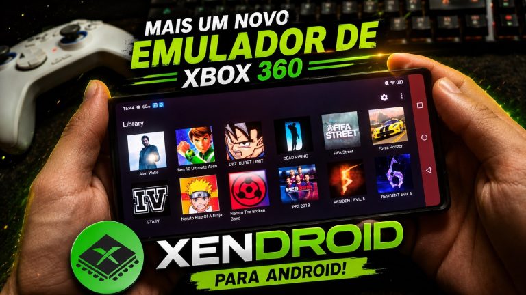 XENDROID É O MAIS NOVO EMULADOR DE XBOX 360 PARA CELULARES ANDROID