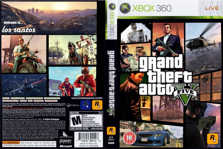 GTA 5 DE XBOX 360 COMPLETO (18GB) XENDROID/X360 MOBILE/A360E