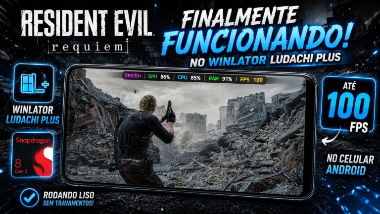 RESIDENT EVIL REQUIEM + WINLATOR LUDACHI PLUS ESTÁ INCRÍVEL!