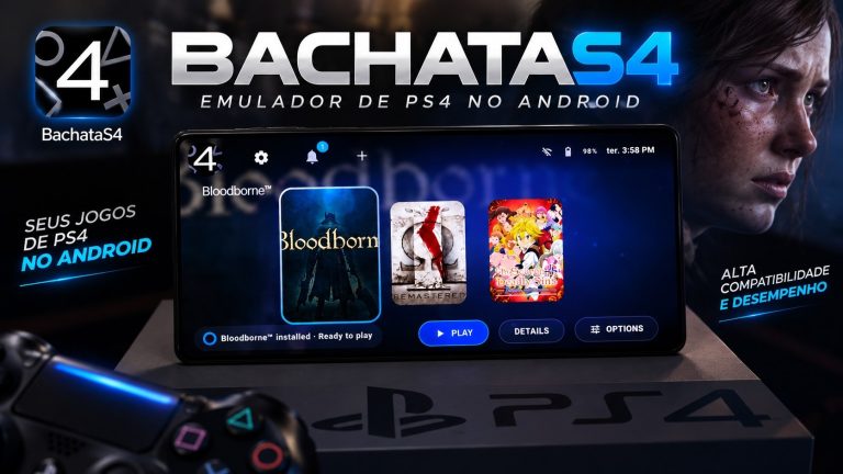 PS4 NO ANDROID JÁ É REAL? CONHEÇA O BACHATA S4!
