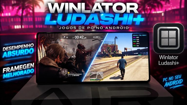WINLATOR LUDASHI PLUS 4.0 ATUALIZADO! NOVOS RECURSOS PARA JOGAR PC NO CELULAR
