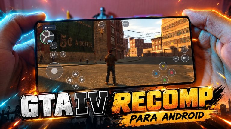 GTA 4 RECOMP PARA ANDROID! PORT NATIVO SEM EMULADOR