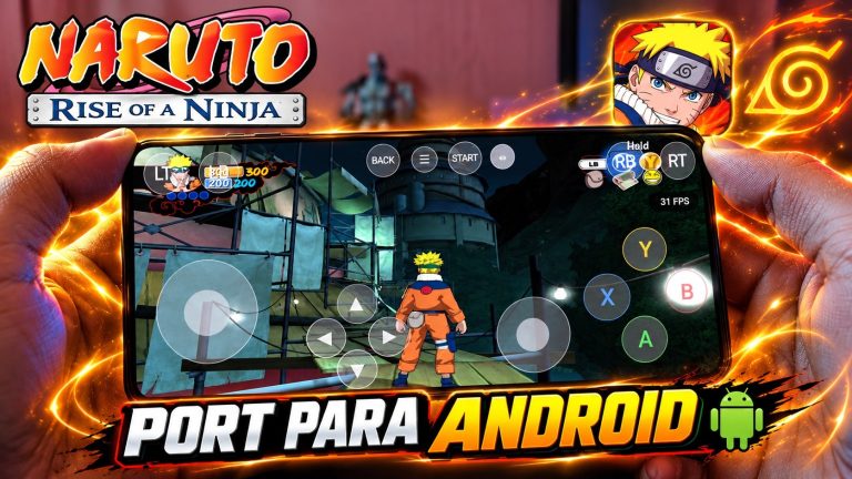 🚀 NOVO PORT NATIVO! NARUTO RISE OF A NINJA CHEGOU AO ANDROID!