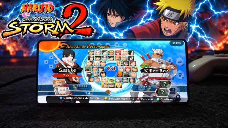 😱 NARUTO STORM 2 SEM EMULADOR NO ANDROID! PORT NATIVO!