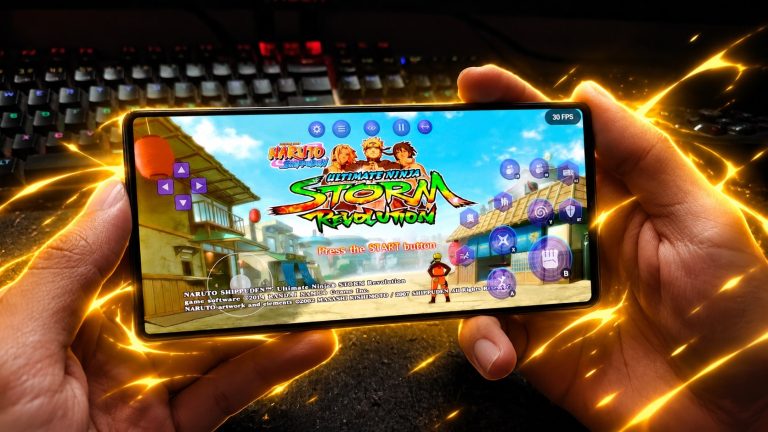 🔥 NARUTO STORM REVOLUTION PORT PARA ANDROID! Nativo e Sem Emulador